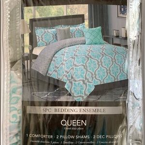 Rosedale Queen Bedding Set
